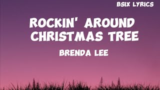 BrendaLeeRockinaroundChristmastreeLyrics [upl. by Aseen908]