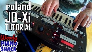 Roland JDXi tutorial  Song breakdowns plus tips amp tricks [upl. by Ahsieken]