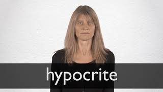 How to pronounce HYPOCRITE in British English [upl. by Keligot645]