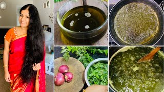 Homemade ONION HAIR OIL for 10x faster HAIR GROWTH [upl. by Nefen]