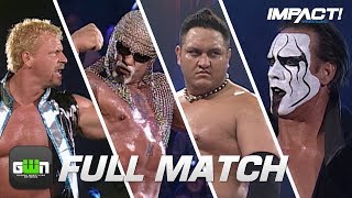 Samoa Joe amp Sting vs Scott Steiner amp Jeff Jarrett FULL MATCH Sacrifice 2006  IMPACT Full Matches [upl. by Cordey]