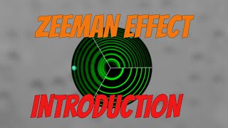 Zeeman Effect  Normal And Anomalous Zeeman Effect  classical theory of zeeman effect zeeman shift [upl. by Killie]