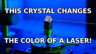 Second Harmonic Generation in a 15 Kilowatt Laser [upl. by Esoryram]