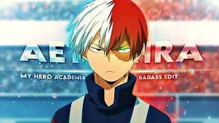 My Hero Academia quotTodoroki x Midoriyaquot  Aethra EditAMV [upl. by Erdman]