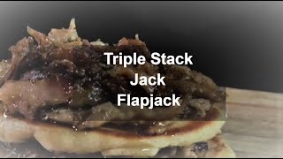 Triple Stack Jack Flapjack A Jack Daniels amp Pulled Pork Recipe on Flapjacks pancakes [upl. by Keen935]