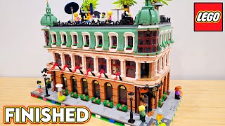 HUGE LEGO Boutique Hotel Finished Finally [upl. by Kristopher243]