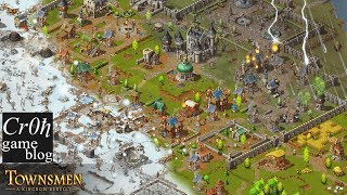 Townsmen  A Kingdom Rebuilt Стримобзор от Cr0n [upl. by Tnilk]