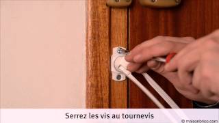 Installer un entrebâilleur de porte [upl. by Airom]