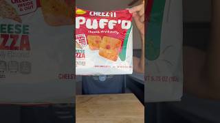 Cheez it Puff’d cheese pizza ￼ [upl. by Valerian]