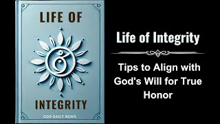 Life of Integrity Tips to Align With Gods Will for True Honor Audiobook [upl. by Adnolrehs]