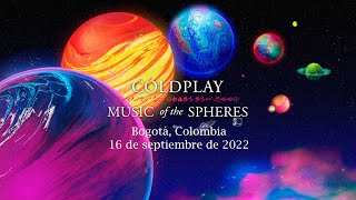 Coldplay en Bogotá  Concierto completo 16 de septiembre de 2022 [upl. by Sulohcin]