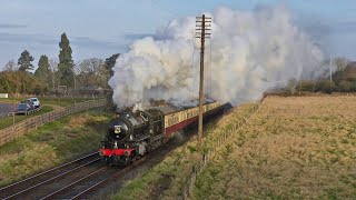 K1 62005 on the Great Central Railway  26th January 2020 [upl. by Adnawot]