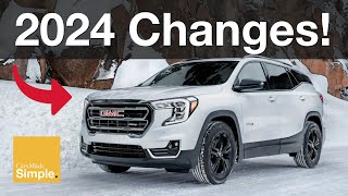 2024 GMC Terrain Full Change List  New Blue Colors [upl. by Hermie]