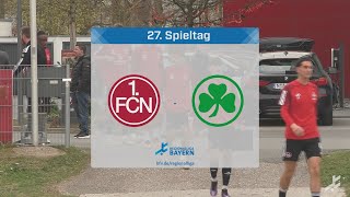 Spätes Traumtor entscheidet kleines Derby zwischen Nürnberg und Fürth [upl. by Eyma]