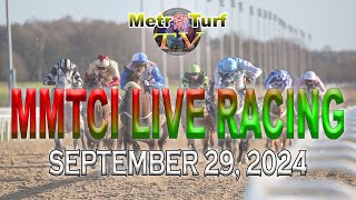 29 September 2024  Philippines Horse Racing Live  Metro Manila Turf Club Inc [upl. by Krawczyk]