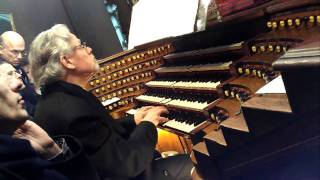 Grand organ at St Sulpice church in Paris [upl. by Bowden]