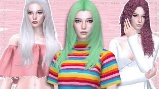 DESCARGAR CABELLOS PEINADOS DE CONTENIDO PERSONALIZADO 5 Simpliciaty  CC SIMS 4 [upl. by Menell]