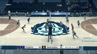 VOLLEYBALL  Quinnipiac Highlights [upl. by Garey]