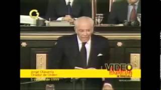 Discurso Profético COMPLETO de Jorge Olavarría el 5 de Julio de 1999 [upl. by Jobe776]