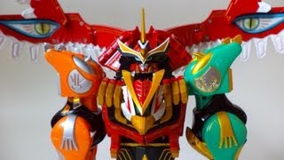 Hyakujuu Sentai Gaoranger Gao Icarus ガオレンジャー ガオイカロス [upl. by Garnett]