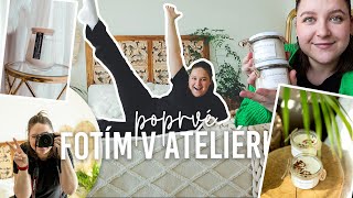 3 hodiny ve fotoateliéru  VLOG  Monika Vighová [upl. by Sinclair]