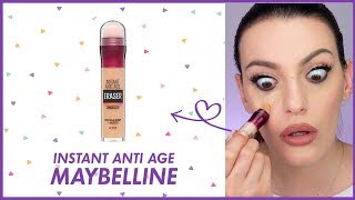 Review Correttore Instant AntiAge Maybelline [upl. by Ailesor]