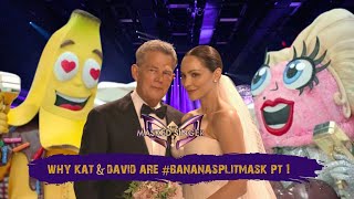 Why Katharine McPhee Foster and David Foster are “Banana Split” at the Masked Singer season 6 [upl. by Fonseca6]