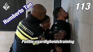 Humberto Tan mee met de politie Tijdens vaardigheidstraining 4K [upl. by Kore]