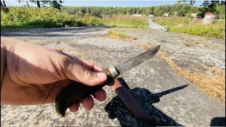 One of the most POPULAR knife in Finnish history The classic Ilves Lynx Puukko by Marttiini [upl. by Assiral]