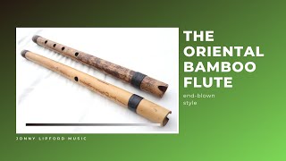 Oriental Endblown Bamboo Flute  The Japanese Shakuhachi Flute [upl. by Suanne740]