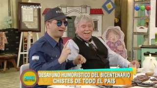 EL OFICIAL GORDILLO EN quotMORFI TODOS A LA MESAquot TELEFE 08072016 [upl. by Ymmor]