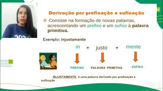 AULA DE PORTUGUÊS  5º ANO  261120  Revisão de prefixação e sufixação formação de palavras [upl. by Yetnruoc]