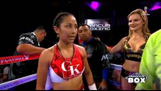 Esmeralda Joya Moreno vs Yesenia La Niña Gómez [upl. by Ycram653]