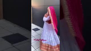 Zohralahib Eid Outfit ❤️tiktokhijab muslimtiktok hijabi modesty modestfashion abaya hijabers [upl. by Kee86]