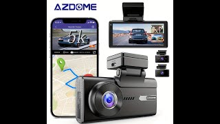 AZDOME 5K M580 3CH Dash Cam with Touch Screen  Unboxing [upl. by Haggar855]