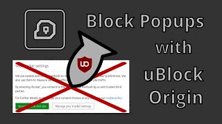 Block popups with uBlock Origin [upl. by Cleasta]