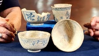 French Pottery from Shipwreck ca 1740  Web Appraisal  Anaheim [upl. by Ecirtaemed]