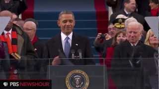 Watch President Obama Deliver His Second Inaugural Address [upl. by Dillie733]