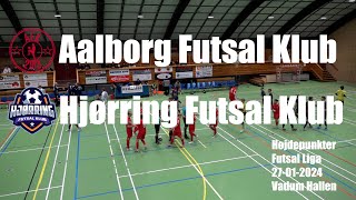 Aalborg Futsal Klub  Hjørring Futsal Klub  Højdepunkter 2712024 [upl. by Erika]