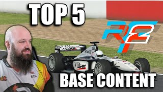 TOP 5 Base content rFactor 2 cars [upl. by Anyotal]