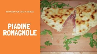 Ricette Regionali Piadine Romagnole EMILIA ROMAGNA [upl. by Anahgem881]