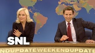 Weekend Update Really With Seth and Amy on DADT  Saturday Night Live [upl. by Notslar]