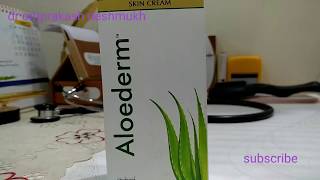 Aloderm aloe Vera  lotion useful in dry skin in children [upl. by Firooc]