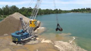 PLM 65LR dredging in Michigan [upl. by Pussej]