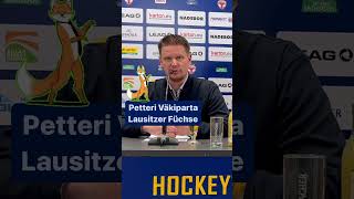 So geht Tore schießen heute  Trainer Petteri Väkiparta von den Lausitzer Füchsen aus Weißwasser [upl. by Peh]