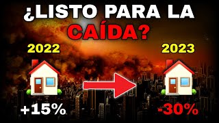 CRISIS INMOBILIARIA E HIPOTECARIA 2023 PRECIOS de la VIVIENDA en CAÍDA  Inmobiliarias 30 menos [upl. by Eintruoc149]