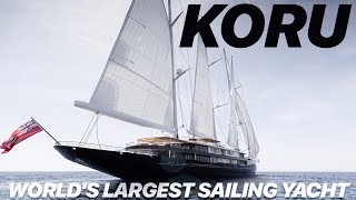 Jeff Bezoss Koru Yacht A Luxury Escape [upl. by Mobley]