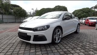 2012 Volkswagen Scirocco R StartUp and Full Vehicle Tour [upl. by Strander]