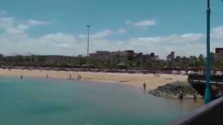 Caleta De Fuste beach in Fuerteventura [upl. by Sillihp281]