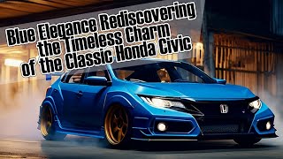 Blue Elegance Rediscovering the Timeless Charm of the Classic hondacivic [upl. by Salem]